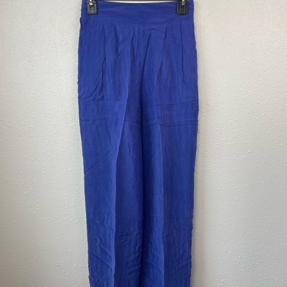 Vintage A.K.F. New York Womens Blue Pants Size S